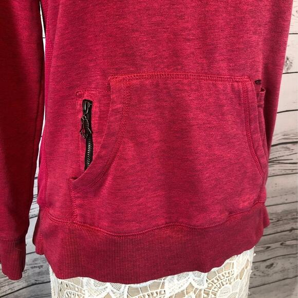 Fox riders co V neck sweater in a pink with black size medium - Picture 6 of 12